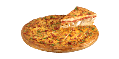 Sosis ve Pepperoni Stuffed Pizza