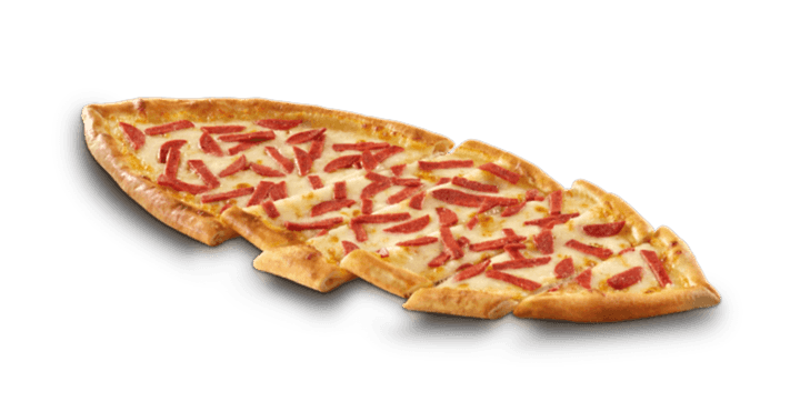 Turka Sucuklu Kaşarlı Pide